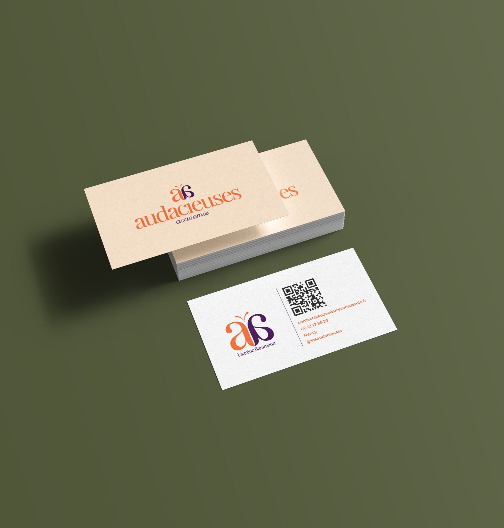 Les Audacieuses, cartes de visites