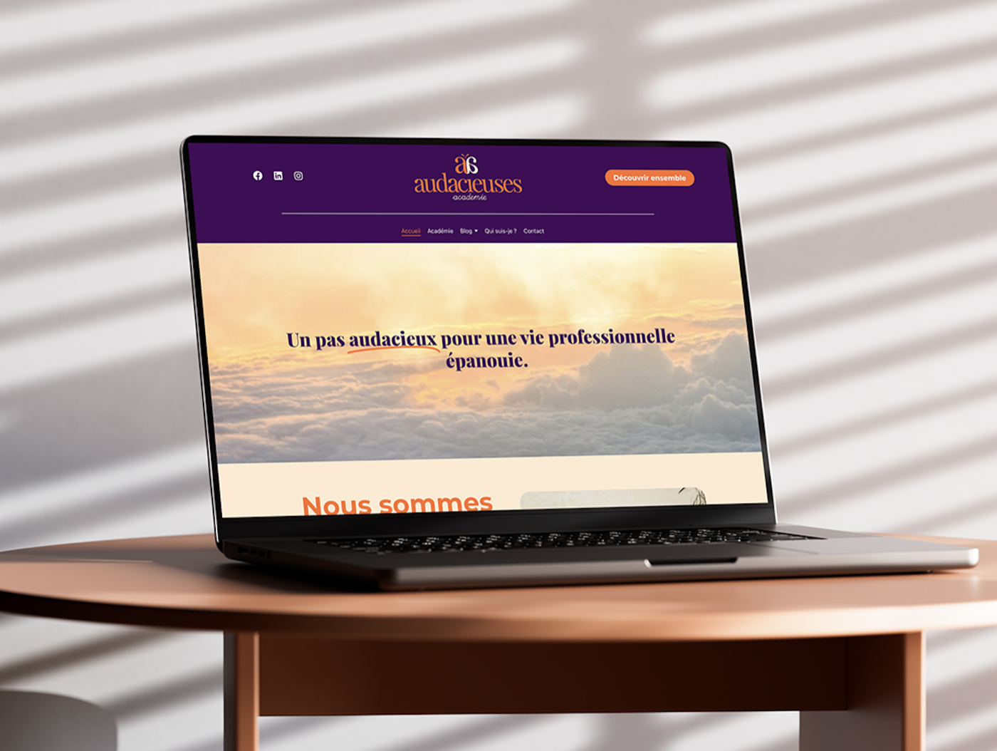 Les Audacieuses, site